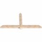 Ekena Millwork Eugene Smooth Timber Gable Bracket, Douglas Fir, 84"W x 42"H x 3 1/2"D x 5 1/2"F, 12/12 Pitch GBW084X42X0406EUG00SDF - alternate 5
